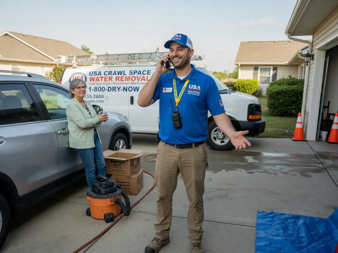 Crawl Space Water Removal Carney, OK FAQs